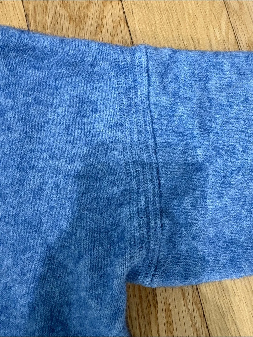 J.Crew Supersoft Yarn Turtleneck Sweater Periwinkle Blue Size S Quiet Luxury